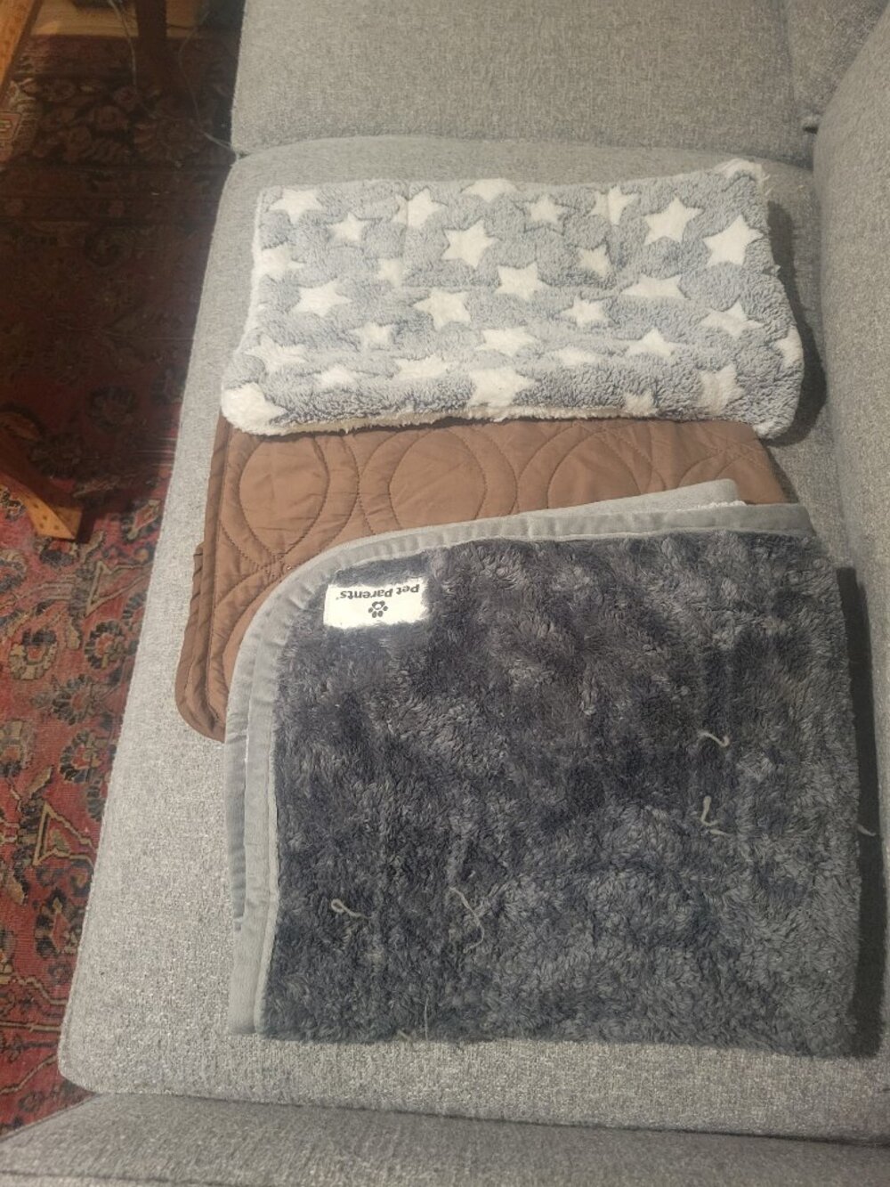 Three super soft furniture proctors/beds for small/medium pets